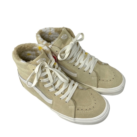 VANS Sk8-Hi Cozy Hug Biscotti Shoes Suede Sneakers Casual Women Size VN0A7Q5NBVV - Picture 7 of 11